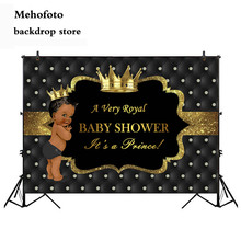  Crown Royal Backdrop for Birthday Decoration Newborn Baby Shower Welcome to Our Prince Photo Booth Background 304 2024 - buy cheap