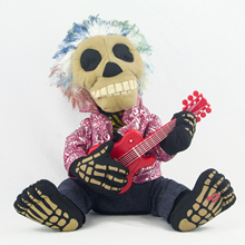 Взрывная голова гитара Призрак Череп Забавный Хэллоуин скелет рот открытое пение игра гитара певица подарок 2024 - купить недорого