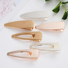 Variety Hot Fashion pearl Alloy solid color geometric hairgrips headwear barrette hair pin clip accessories 2024 - buy cheap