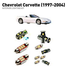 Luces interiores Led para Chevrolet corvette 1997-2004 6 luces Led para coches kit de iluminación bulbos automotrices Canbus sin errores 2024 - compra barato