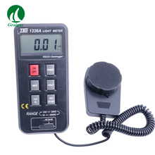 TES-1336A Portable Digital Light Meter TES1336A Digital LUX Meter Datalogging Light Meter Measuring Range 20/200/2000/20000 Lux 2024 - buy cheap