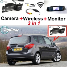 Cámara WiFi especial 3 en 1, receptor inalámbrico y Monitor de espejo, sistema de aparcamiento para Vauxhall, Astra, Corsa, Meriva, Tigra, Vectra, Zafira 2024 - compra barato