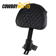 Kit de encosto para motocicleta com plugue ajustável, para harley touring, electra, glide, estrada, king 2024 - compre barato