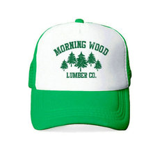 Drop Shipping Morning Wood Lumber Company Trucker Hat Men Women Lumberjack Outdoors Cap Adult Breathable Snapback Hat Cap YY405 2024 - buy cheap