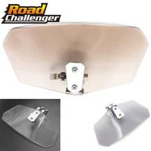 Peças da motocicleta clipe ajustável no pára-brisa spoiler defletor de ar para honda para suzuki para yamaha para kawasaki 2024 - compre barato