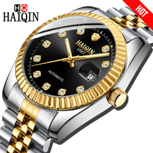 Haiqin Men Watch Automatic Mechanical Luxury Business Watch Men Steel Military Waterproof Male WristWatch Gift Relogio Masculino 2024 - buy cheap