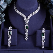 Accking Luxury  necklace earring set  For Women Wedding Party Accessories Design  jewelry set 2024 - buy cheap