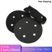 Protection Disc 5 Inch 5 Holes Interface Pad for Hook and Loop Sanding Discs Power Tool Accessories for Polishing & Grinding 2024 - buy cheap