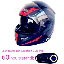 2018 Anti-fog double lens motorcycle helmets   Motorcycle Bluetooth helmet Stereo sound comes with FM Open face helmet 2024 - buy cheap