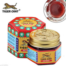 Pomada analgésica de Tailandia, loción corporal para aliviar el dolor muscular, bálsamo de tigre rojo 100% Original 2024 - compra barato