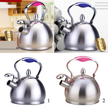 Tea Kettle Whistling Tea Kettle Teapot Design Quick Boiling Rust Resistant Durable Stainless Steel Whistle Stove Top Pot Teaware 2024 - buy cheap
