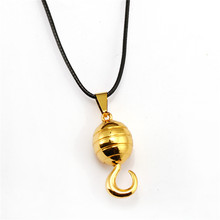 Один кусок ожерелье сэр Крокодил Пиратский крюк, Модный кулон в виде веревки форме плетённого кольца для женщин и мужчин браслеты с подвесками фигурки косплей игрушки 2024 - купить недорого