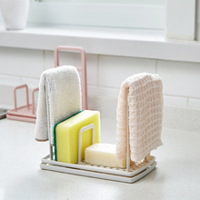 Sponge Kitchen Draining Box Rack Dish Shelf Brush Draining Sink Storage Rack Kitchen Organizer Stands Utensils Towel Rack Holder 2024 - buy cheap