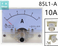 Medidor de Panel analógico de CA, amperímetro, Dial, medidor de corriente, 85L1 10A, 1 Uds. 2024 - compra barato