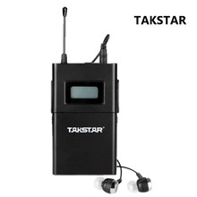 Takstar wpm-200 In-Ear Беспроводной сценический монитор системы приемник с наушниками, только приемник + наушники [не включает в себя передатчик] 2024 - купить недорого