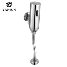 YanJun Wc бесщеточный клапан, автоматический туалет, сливный клапан, писсуар, флушометр, полированный хром, Y-6312 2024 - купить недорого