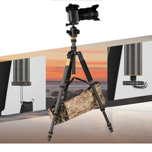 QZSD Q666C Профессиональный фотографический Портативный штатив монопод с шаровой головкой для SLR DSLR камеры DV/подставка для камеры/складной 35 см 2024 - купить недорого