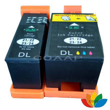 2 Compatible Ink Cartridge 21 22 for Dell V310 V313 V515 V715 P513 P713 Printer 2024 - buy cheap