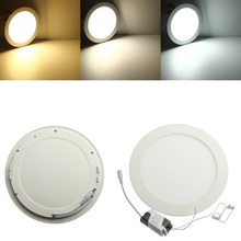 Painel de luz de led, 12v, 24v, 6w, 9w, 12w, 15w, 25w, refletor embutido para teto interno, com adaptador, 12v/24v 2024 - compre barato