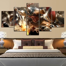 Liga de Leyendas del Panteón, 5 piezas, del juego HD para pared, decoración para el dormitorio, arte en lienzo 2024 - compra barato