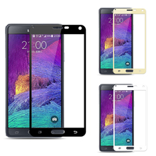 Protector de pantalla de cristal templado 3D para Samsung Galaxy Note 4, película protectora de pantalla completa a prueba de explosiones para N9100 N910F 2024 - compra barato