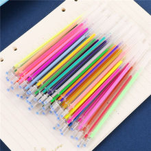 12/24/36/48 Multicolour Ballpoint Gel Pen Highlighter Refill Colorful Shining Pens For School Chancellory Gel Pen Set 04116 2024 - buy cheap