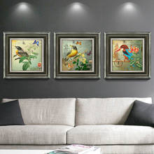 Vintage Butterfly Birds Flowers Canvas Print Painting on Canvas Wall Art Picture For Living Room Wall Decorative Pictures 2024 - buy cheap