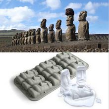 Mini Silicone Cake Mould Moai Stone Statues Ice Cream Mould Summer  Ice Tray Ice Cubes DIY Mould New Easter Island JETTING CIQ 2024 - buy cheap