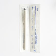 new arrival 50pcs blister pack semi permanent makeup 3D manual microblading pen with 12/14/17pin 18U embroidery needles 2024 - buy cheap