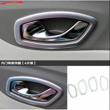 Car Styling For Renault Captur Accesorios 2017 2016 Chrome Inner Interior Door Handle Bowl Cover Trim Stickers Car Sticker 4pcs 2024 - buy cheap