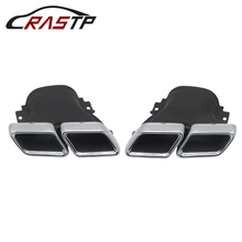 RASTP-Stainless Steel Exhaust Pipe Muffler Tips Square Tips for Benz E-Class W213 Silver RS-CR8114 2024 - buy cheap
