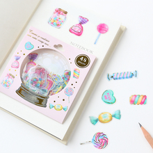 Lollipop Candy Flowers Gilding Decorative Stickers Adhesive Stickers DIY Decoration Diary Stationery Stickers Children Gift 2024 - buy cheap