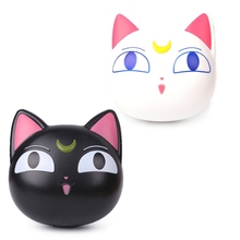 Lens Box Cartoon Cute Cat Portable Contact Storage Case Mirror Container Holder 2024 - buy cheap