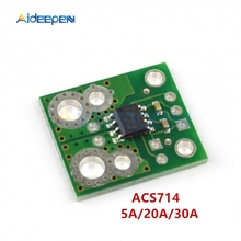 Sensor de corriente Lsolate, filtro de placa de ruptura, condensador de resistencia, módulo de efecto Hall, reemplazo ACS714 5A 20A 30A 5V, ACS712, 1 Uds. 2024 - compra barato