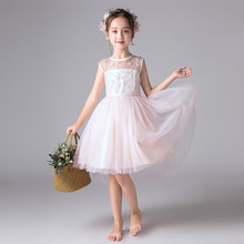 Pink Kids Dress Girls Summer 2022 Lolita Style Girls Vestido Infantil Girls Clothes for Girls 5 7 9 11 13 Year Old RKF184070 2024 - buy cheap