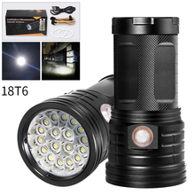 18 * T6 LED Torch Strong Bright LED Flashlight 3 Modes USB Charging Linterna Portable Lamp for Charging Phone Power Bank 2024 - buy cheap
