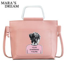 Mara's Dream 2018 Fashion PU leather Small Handbags Women Shoulder Mini Bags Crossbody Bags Ladies Messenger Bag Printed Female 2024 - buy cheap