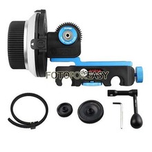 FOTGA DP3000 DSLR Quick Release Clamp Follow Focus для 15 мм штанги + Кривошип скорости + шестерня 2024 - купить недорого