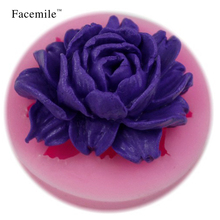 Rose Shape Silicone Fondant Cake Mold DIY Decorating Tools Silicone Soap Mould 50-91 Gift 2024 - buy cheap