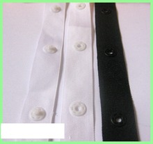 6 ярдов/Лот, 25 мм * 25 мм, ленты для кнопок kam, Смешанные черные и белые тканевые ленты для шитья 2024 - купить недорого