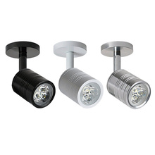 Lámpara LED de pared AC90-260V, 3W, 5W, moderna, para mesita de noche, color negro, plateado, blanco, ángulo ajustable del cuerpo 2024 - compra barato