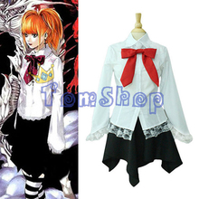 Disfraz de Anime Death Note para mujer, conjunto completo de alta calidad, para fiesta de Halloween, a medida, envío gratis 2024 - compra barato