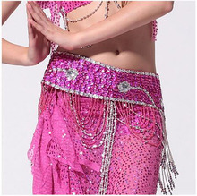 Belly dance costumes senior stones tassel beads belly dance belts for women belly dancing hip scarf 2024 - buy cheap