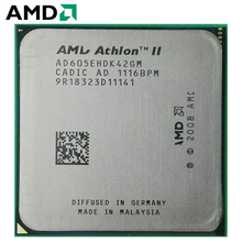 Четырехъядерный процессор AMD Athlon II X4 605E 2,3 GHz 45W AD605EHDK42GI Socket AM3 2024 - купить недорого