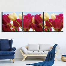 Hd imprime 3 painéis fotos quadros de lona ainda vida flor pintura arte da parede para sala estar decoração casa 2024 - compre barato