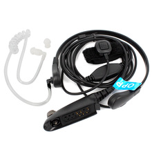 Fone de ouvido de controle de garganta, microfone para motorola gp328 gp338 gp340 gp327 gp320 walkie talkie de duas vias, rádio de dois dedos ptt 2024 - compre barato