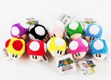 6 см Super Mario Bros Luigi Yoshi Toad грибы плюшевые брелки аниме фигурки игрушки для детей подарки на день рождения 2024 - купить недорого