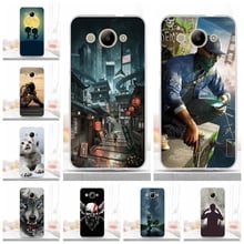 Phone Case for Huawei Y3 2017 Soft Silicone TPU Cute Painted Back Cover For Huawei Y5 Llite 2017 CRO-U00 CRO-L22 U00 Case Cover 2024 - buy cheap