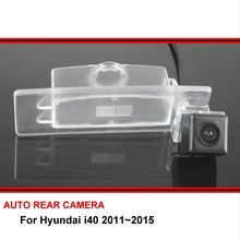 Para Hyundai i40 2011 ~ 2015 Cámara de marcha atrás cámara de visión trasera cámara de visión nocturna HD CCD vehículo cámara 2024 - compra barato