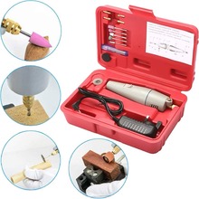 Mini Electric Drill Set DIY Micro Electrical Drill Grinder For Dremel Wood Jewel Stone Cutting Drilling Grinding Engraving Tool 2024 - buy cheap